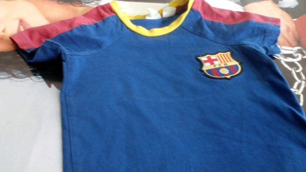 Barcelona Barca BEBe baby camiseta oficial H&M EUR 80 US 9-12 M Fútbol Football