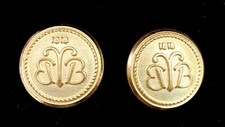 Brooks Brothers BB 1818 Cufflinks 15mm 1/2