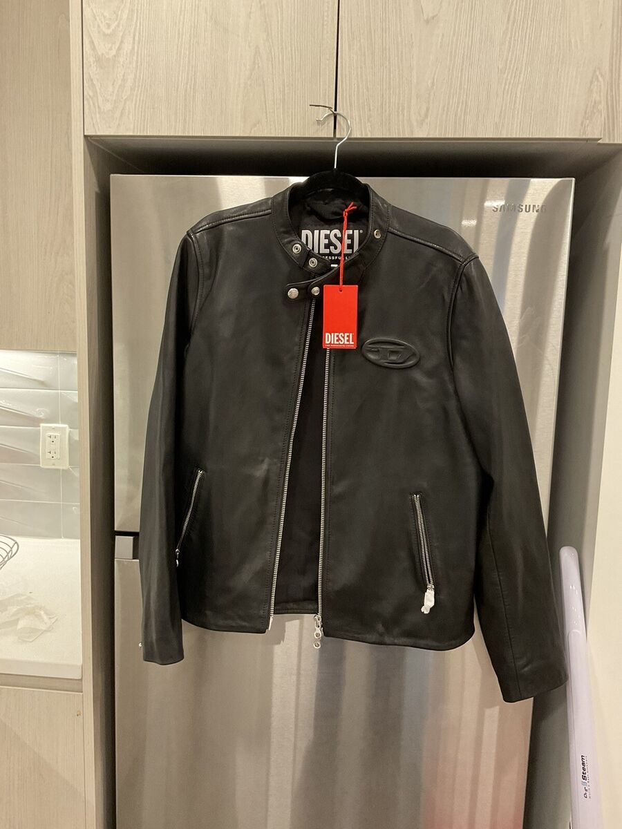 DIESEL RED TAG MOTORCYCLE LEATHER JACKET 2023 BRAND NEW | eBay DIESEL RED TAG MOTORCYCLE LEATHER JACKET 2023 BRAND NEW | eBay