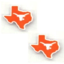 NCAA Texas Longhorns Team For Shoe Charm - 2 Pieces
