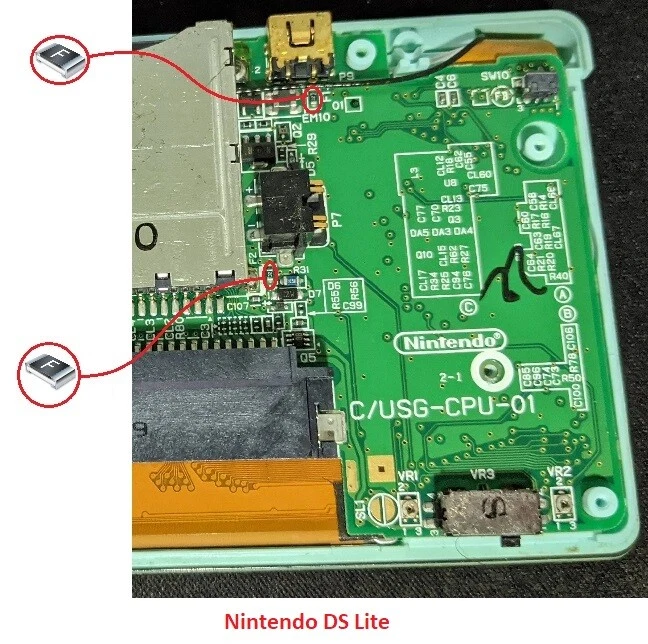 Circuit Board Repairs: Blown Fuse Repair/Replacement Kit - NDS/GBA/PSP and more! - Image 4 of 4