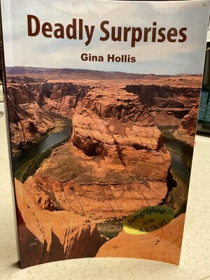 Deadly Surprises by Gina Hollis, 2018 Signed PB
