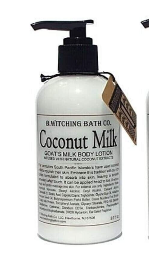 Body Lotion Coconut Goat's Milk - Essence of Sweet Cream, and Cool Vanilla