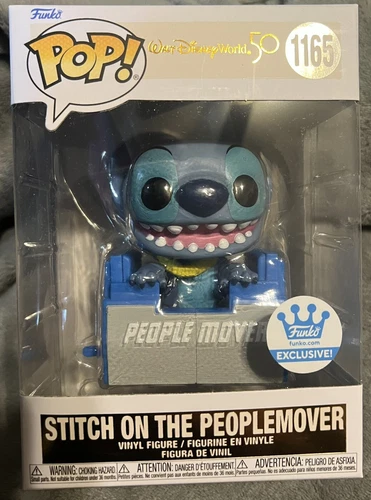 FUNKO POP! Funko Shop Exclusive Stitch On The People Mover #1165 *IN HAND*