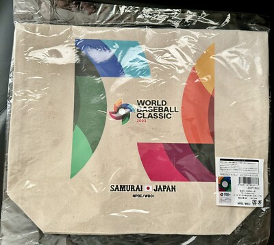 2023 World Baseball Classic Opening Day In Tokyo Japan Tote Bag