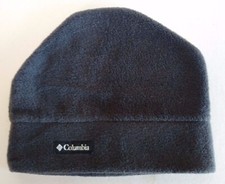 Columbia Fleece Beanie Hat Winter Cap Gray Youth S/M