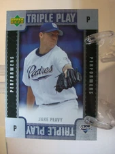 2007 Upper Deck Triple Play Performers Baseball   #TP-JP Jake Peavy   (93005)