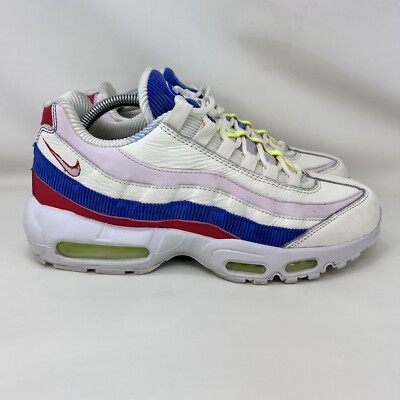 Nike Air Max 95 SE Panache Sail Pink Blue Red Women's Size 10 | eBay