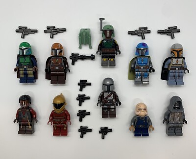 LEGO Star Wars Boba Fett MANDALORIAN Minifigure Lot Army