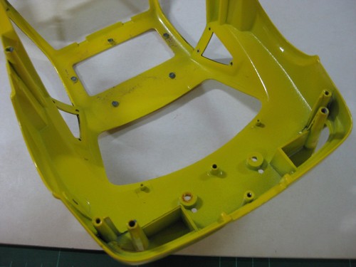 NISSAN SILVIA S-15 EXTREME TUNER 1/12 REPUESTO CARROCERIA AMARILLA - Imagen 10 de 11