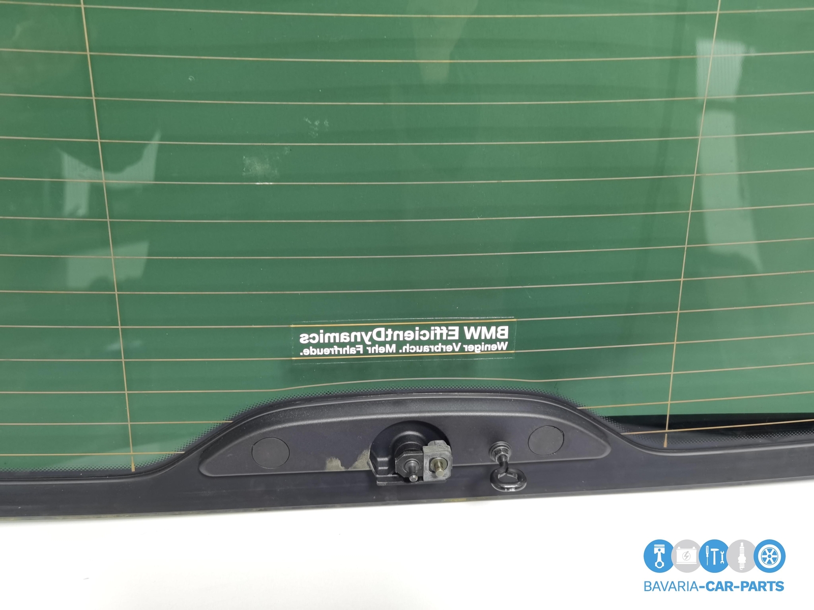 BMW 7206563 F11 Touring Rear Window Tailgate With Wiper Arm and