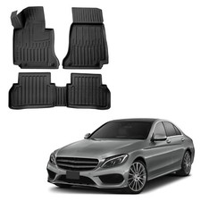 3D Tappeti Tappetini Auto In Gomma Su Misura Per Mercedes C W205 2014-2021