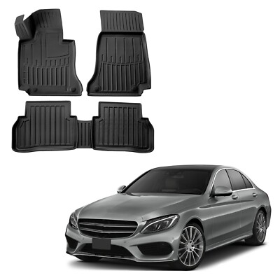 Set Tappeti Auto Gomma Mercedes ML W164 (05-11) Alta Resistenza 4 Pezzi
