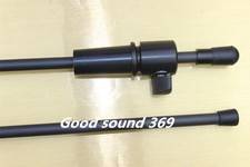 1pcs Strong Carbon fiber cello endpin ,black hand shank tightening 3/4-4/4