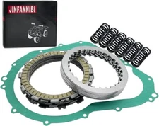 Clutch Plates Kit Heavy Duty Springs & Cover Gasket for Suzuki GSXR600 2006 2007