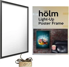 Backlit Illuminated Movie Poster Frame to Light up Standard 27 x 40 Inch Double 