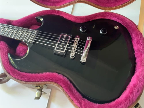 Gibson SG-X, Black 1998, Ed Mundell, Monster Magnet stage-played  w/case & swag