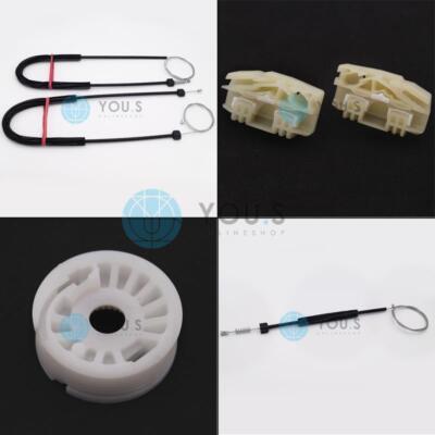 Window Regulator Repair Kit Cable Pull - Front - for Seat Ibiza V Sport Coupe (6J1, 6P5)