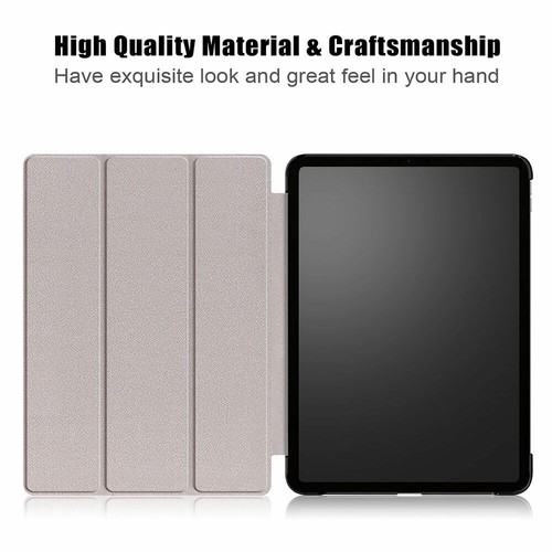 For Apple iPad Air 4 5 6 7th Ultra Slim Tri-Fold Stand Leather Smart Case Cover - Picture 11 of 136