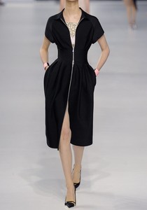 christian dior black dress