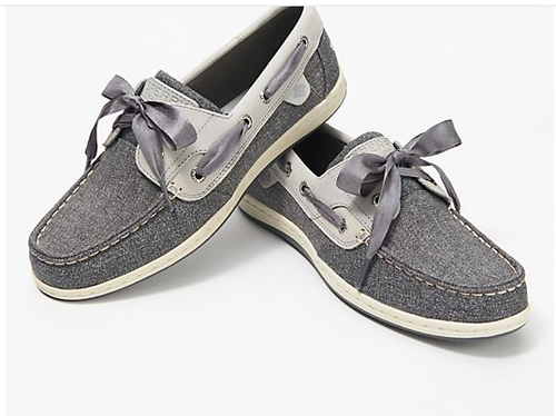 Sperry Koifish Sparkle Chambray Boat 