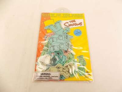 Brand New Sealed The Simpsons Glow in the Dark School Chums