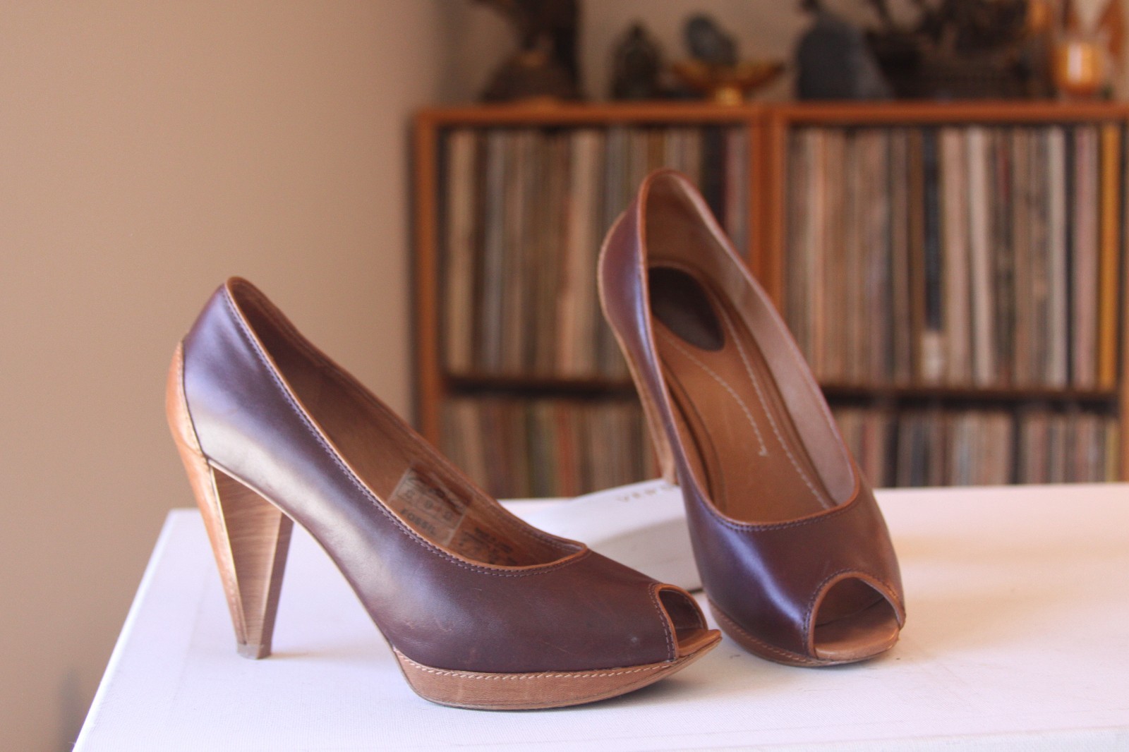 3 inch open toe heels