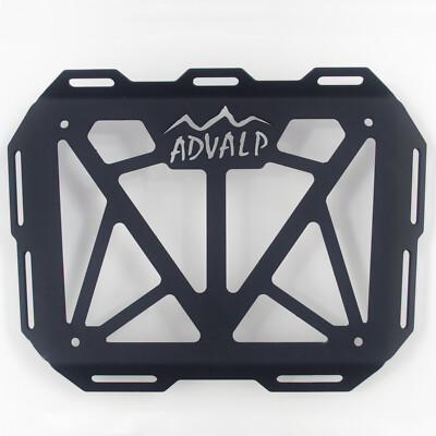 Universal Rack Alu Top Box Gepäck Motorrad Heck Regal Enduro Offroad Adventure
