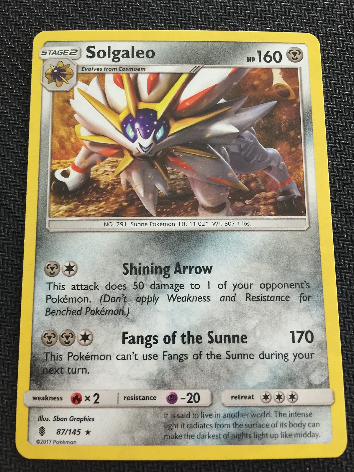 Solgaleo Guardians Rising, Pokémon