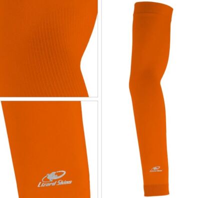Lizard Skins Knit Compression Arm Sleeve, Various Sizes    Blaze Orange