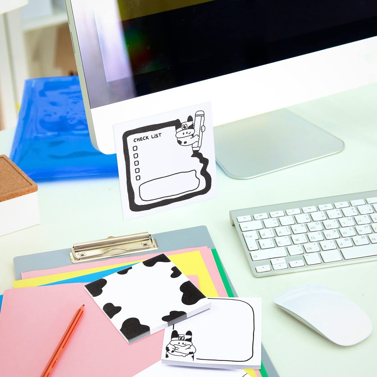 Highland Cow Planner Highland Cow Desk Accessories Creative And Cute ...