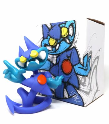 MIST ARTOYZ DEVILO blau Street Art Limitiert 200 Stück KAWS/JONONE/FUTURA2000