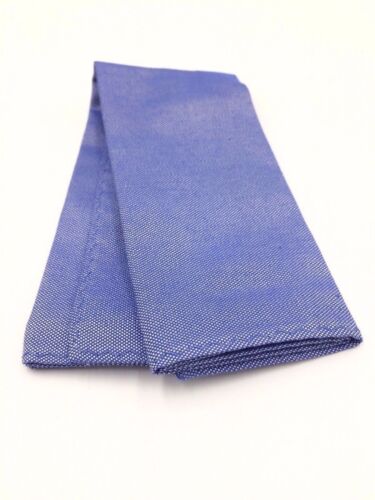 $95 Bloomingdales Men'S Handkerchief Light Blue Casual Dress Suit Pocket Square - Picture 1 of 3