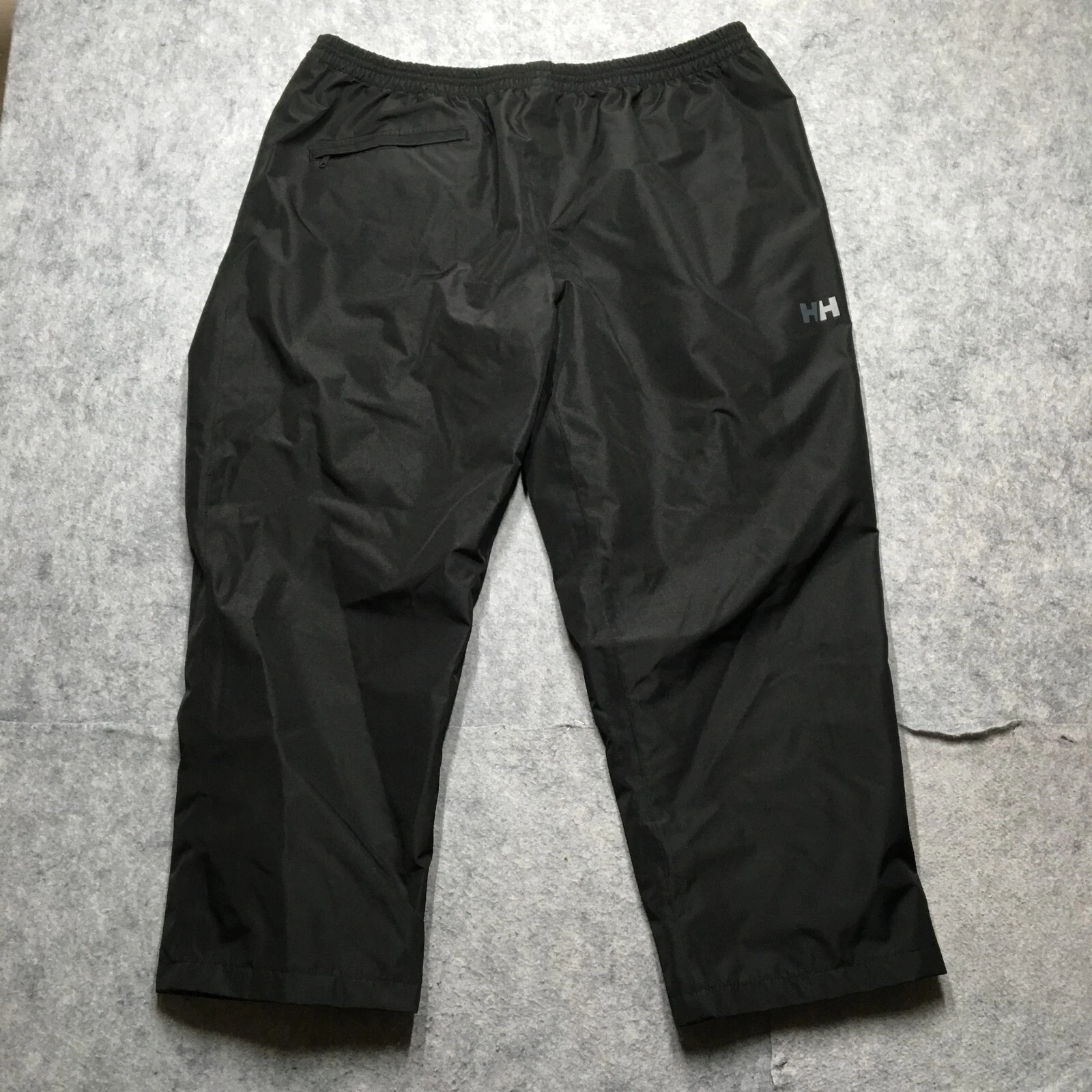Helly Hansen Aden Rain Pants Womens 3XL x27 Camp Tech Waterproof Pull On 62651