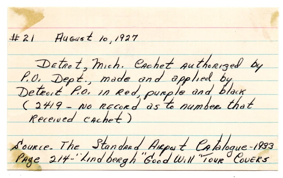 US-CANADÁ 1927 FRANQUEO MIXTO CHARLES LINDBERGH BUENA VOLUNTAD CUBIERTA DE GIRA Foto 3 de 3