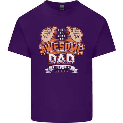 Camiseta top de algodón This Is What an Awesome Dad Fathers Day para hombre - Imagen 74 de 108
