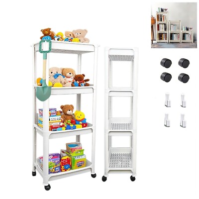 Hooha Rollwagen Spielzeug Trolley Rollen&Haken für Badezimmer babyzimmer (3/4W)