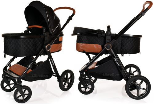 Baby Pram Buggy 3 in 1 Travel System Car Seat Folding Pushchair Reversible - Picture 38 of 117