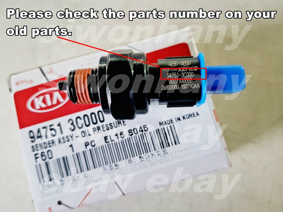 🤩 Oil Pressure Sender For KIA K900 Cadenza Sorento Telluride