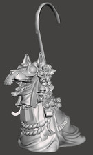 Capsule Chibi - Mari Lwyd Christmas Ornament