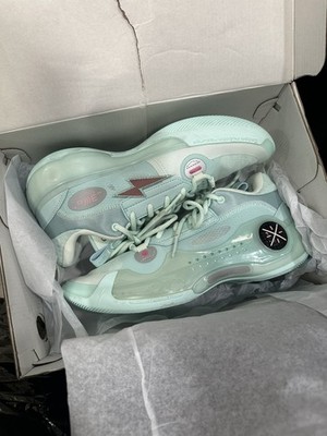 Li-Ning Way of Wade 10 Low White Mint ABAS083-15 Men **box damage**
