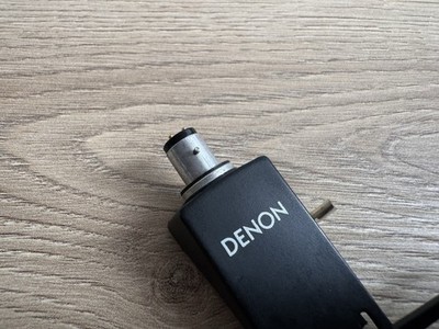 Denon PCL-5 Magnesium Headshell w/ Lead Wires Vintage Good