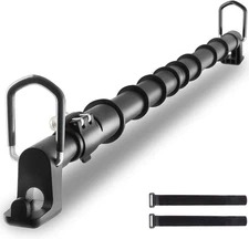 Car Clothes Hanger Bar Clothes Bars for Vehicles 34-54 in Black