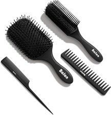 Bn Hair Brush for Women and Men, Paddle Brush Detangling Brush Hair