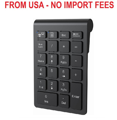 cimetech BT Number Pad, Wireless Numeric Keypad Numpad, 22 Keys Portable Mini Fi