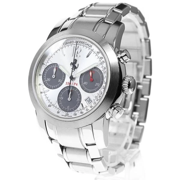Girard Perregaux — Girard-Perregaux 80280.1.11.1142 39mm SS Silver Dial Automatic Watch #C16240