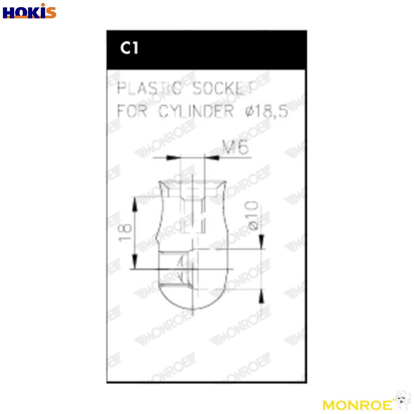MONROE Bonnet Struts VW ML6365 3G0823359,3G0823359A Hood Struts,Hood Shocks,Gas Spring, bonnet - Image 2