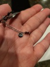 Garbatte Red Beaded Adjustable Bracelet Silver Base Metal Cable Chain Lobster — photo 4