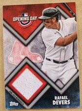 2021 Topps Opening Day #ODR-RD Rafael Devers Opening Day Relic Boston Red Sox