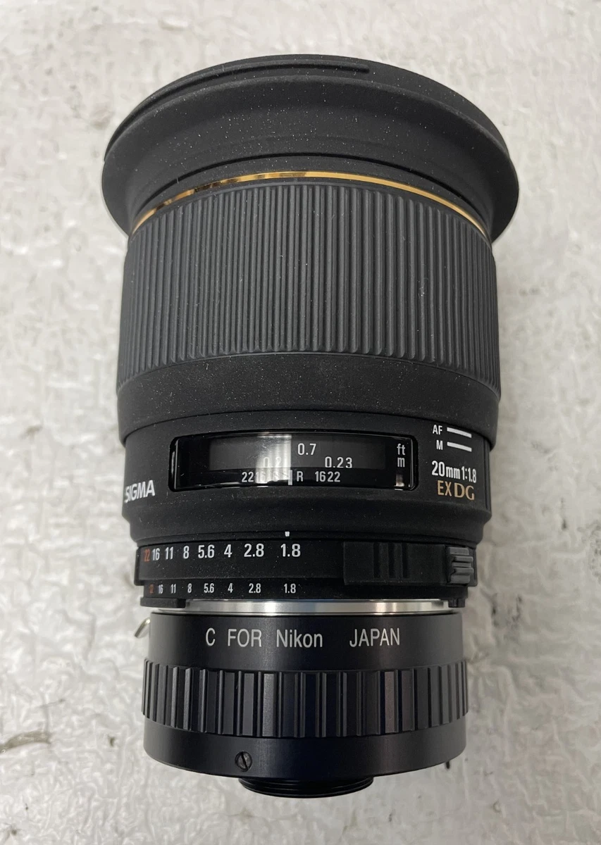 Sigma f/1.8 Camera Lenses 20mm Focal for sale | eBay